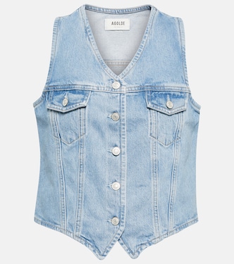 Gilet in denim anni ‘70 | Agolde
