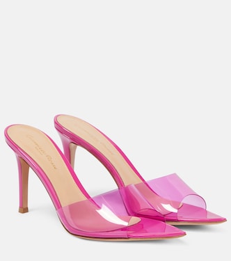 Pantoletten Elle 85 mit Leder | Gianvito Rossi