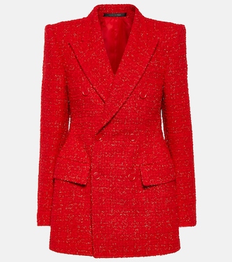 Blazer Hourglass aus Tweed | Balenciaga