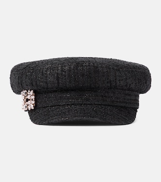Schiebermütze aus Tweed | Roger Vivier
