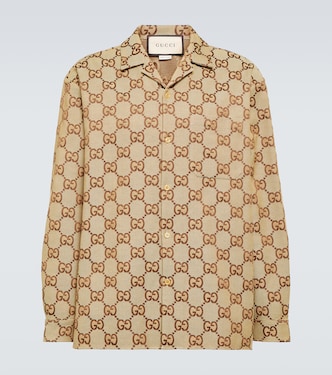 Camicia Maxi GG in canvas jacquard | Gucci