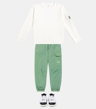 Felpa Diagonal Fleece Lens | C.P. Company Kids