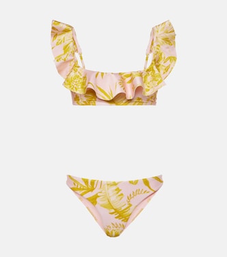 Bikini Golden con stampa floreale | Zimmermann