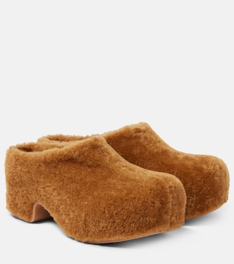 Mules in pelliccia sintetica | Dries Van Noten