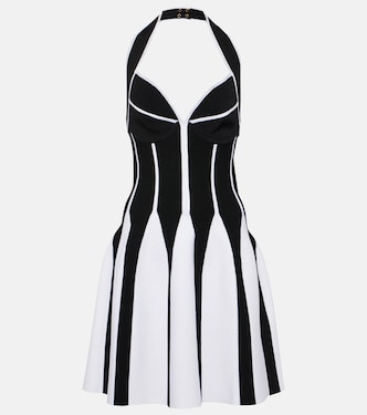 Miniabito con scollo all’americana | Balmain