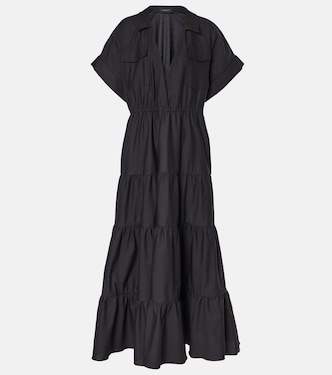 Cotton maxi dress | Adriana Degreas