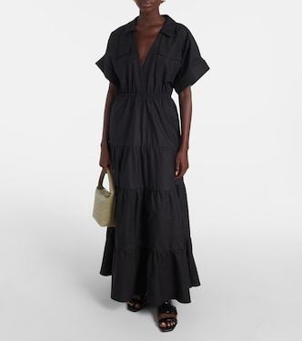 Robe longue en coton | Adriana Degreas