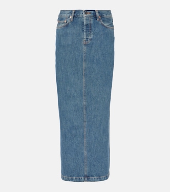 Gonna lunga di jeans | Wardrobe.NYC