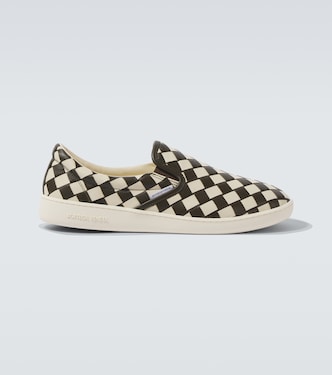 Sawyer Intrecciato leather slip-on sneakers | Bottega Veneta