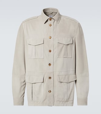 Suede overshirt | Brunello Cucinelli