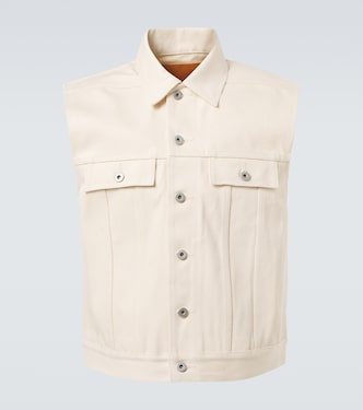 DRKSHDW Weste aus Denim | DRKSHDW by Rick Owens