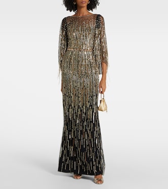 Rhapsody sequined gown  | Jenny Packham