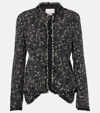 Giacca Verneuil in tweed con peplum | Moncler
