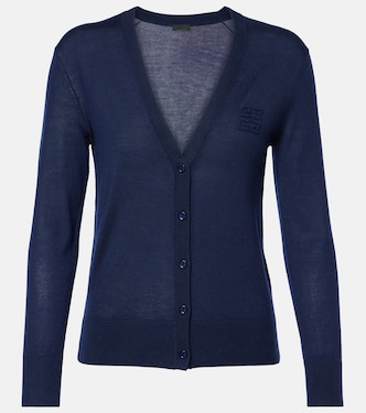 Cardigan 4G aus Kaschmir und Seide | Givenchy