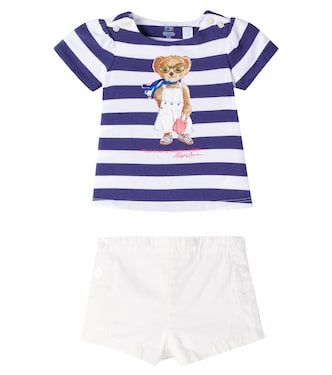 Bébé – Set t-shirt et short Polo Bear en coton | Polo Ralph Lauren Kids