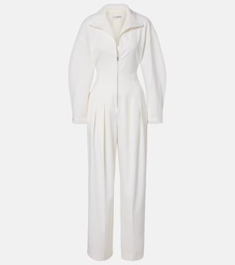 Combinaison Tab Detail en laine mélangée | Victoria Beckham