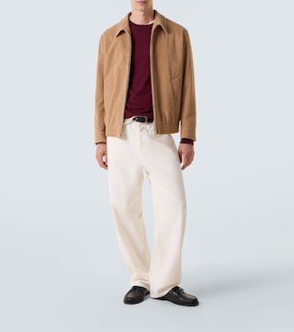 Chaqueta de pana de algodón y alpaca | Lardini