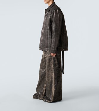 x Dr. Martens 1B60 Quad Sole Pentalace knee-high boots | Rick Owens