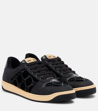 Screener leather sneakers | Gucci