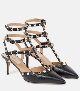 Pumps slingback Rockstud in pelle | Valentino Garavani