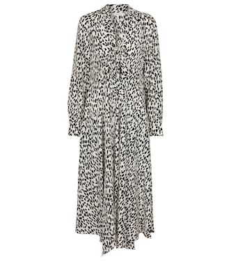 Bedrucktes Midikleid Wild Moment aus Seide | Dorothee Schumacher
