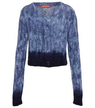 Stiles tie-dye silk cardigan | Altuzarra