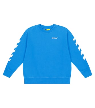 Jersey de algodón con logo | Off-White Kids