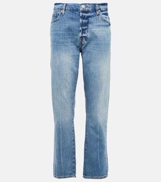 Jeans rectos Le Slouch de tiro medio | Frame