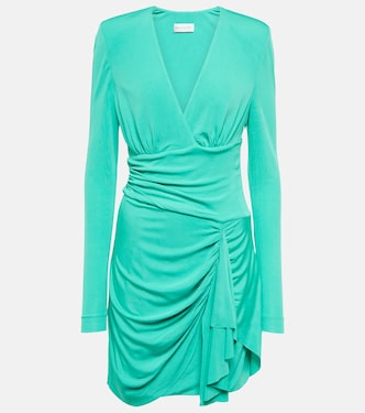 Riccardo draped jersey minidress | Rebecca Vallance