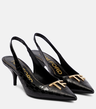 Escarpins en cuir embossé | Tom Ford