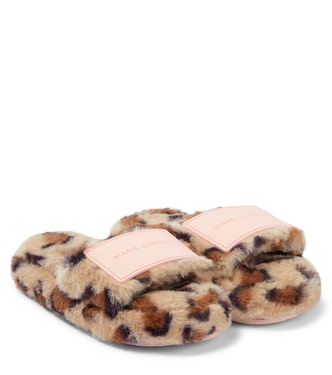 Slippers de pelo sintético | Marc Jacobs Kids