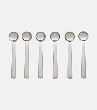 Rundes Modell set of 6 mocha spoons | Alessi