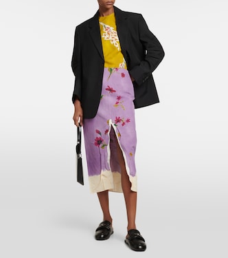Slippers in pelle imbottite | Prada