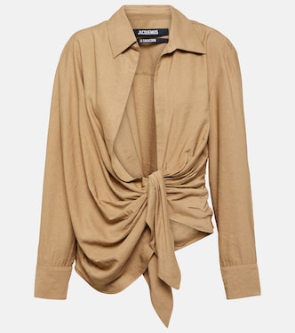 Camicia La Chemise Bahia con fiocco | Jacquemus