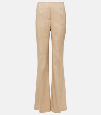 Pantaloni flared Komi in twill | Veronica Beard