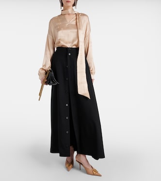 Maxirock aus Wolle | Balenciaga