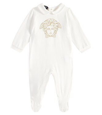 Baby - Tutina Medusa in misto cotone | Versace Kids