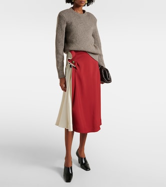 Jupe midi Intrecciato | Bottega Veneta