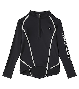 Top de jersey con media cremallera | Perfect Moment Kids