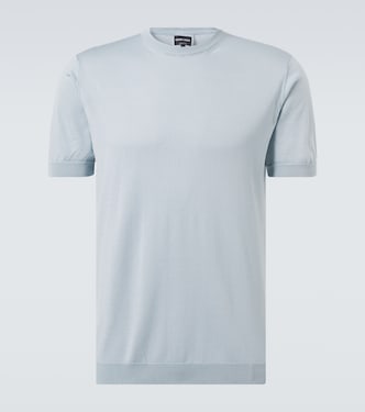 Pullover aus Baumwolle und Seide | Giorgio Armani