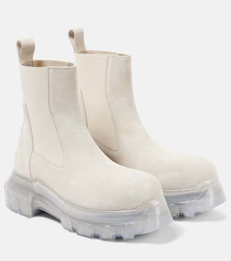 Chelsea Boots Beatle Tractor aus Veloursleder | Rick Owens