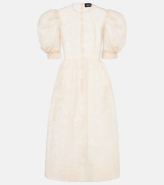 Abito midi con ricamo | Simone Rocha