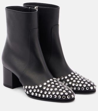 Botines 60 de piel adornados | Alaïa