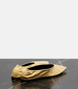 Liisa leather ballet flats | The Row