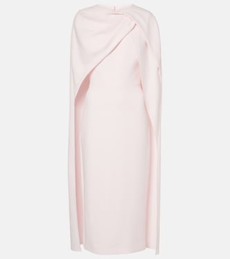 Midikleid Oria aus Crêpe | Safiyaa