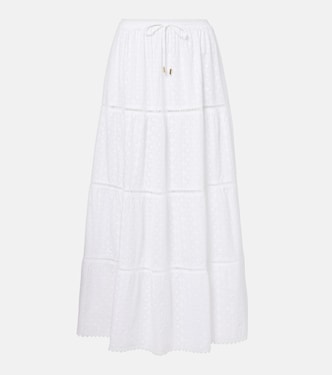 Gonna lunga Danielle in cotone | Melissa Odabash