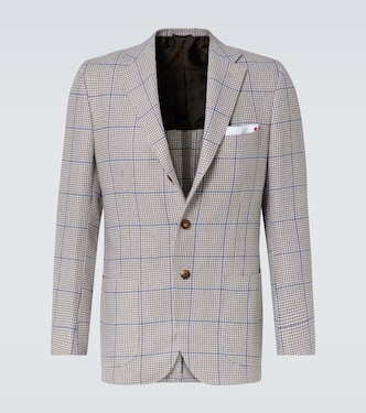 Blazer Fantasy aus Kaschmir und Leinen | Kiton