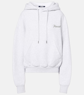 Corto logo cotton fleece hoodie | Jacquemus