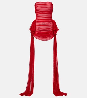 Minikleid aus Mesh | Norma Kamali