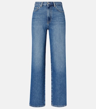 Kora mid-rise wide-leg jeans | AG Jeans